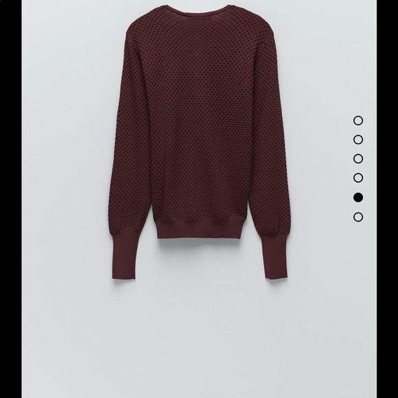 ZARA S Jewel button cardigan - Picture 5 of 9